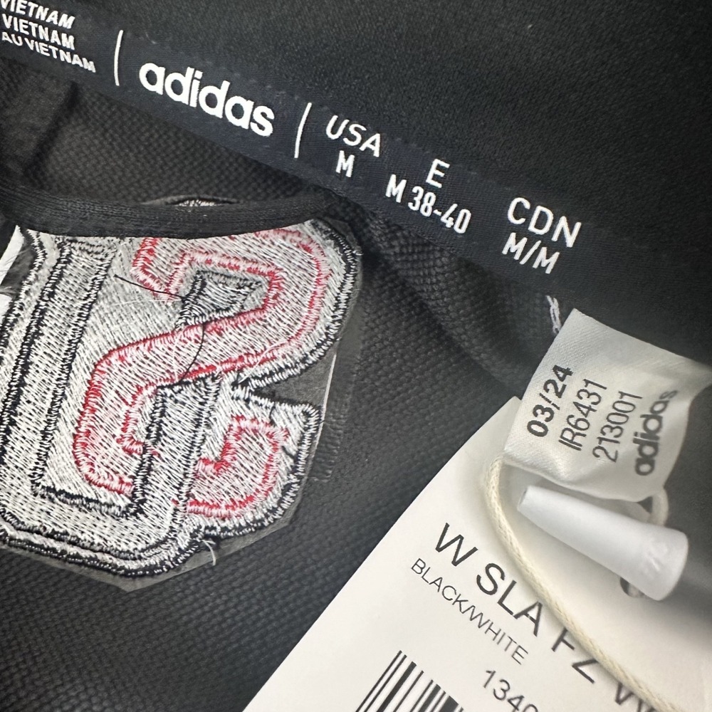 NWT ADIDAS Women's jacket full zip Seattle University logo size medium W JKT - Picture 4 of 10